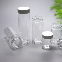 Plastic PET Jar with Screw Cap Food Jar